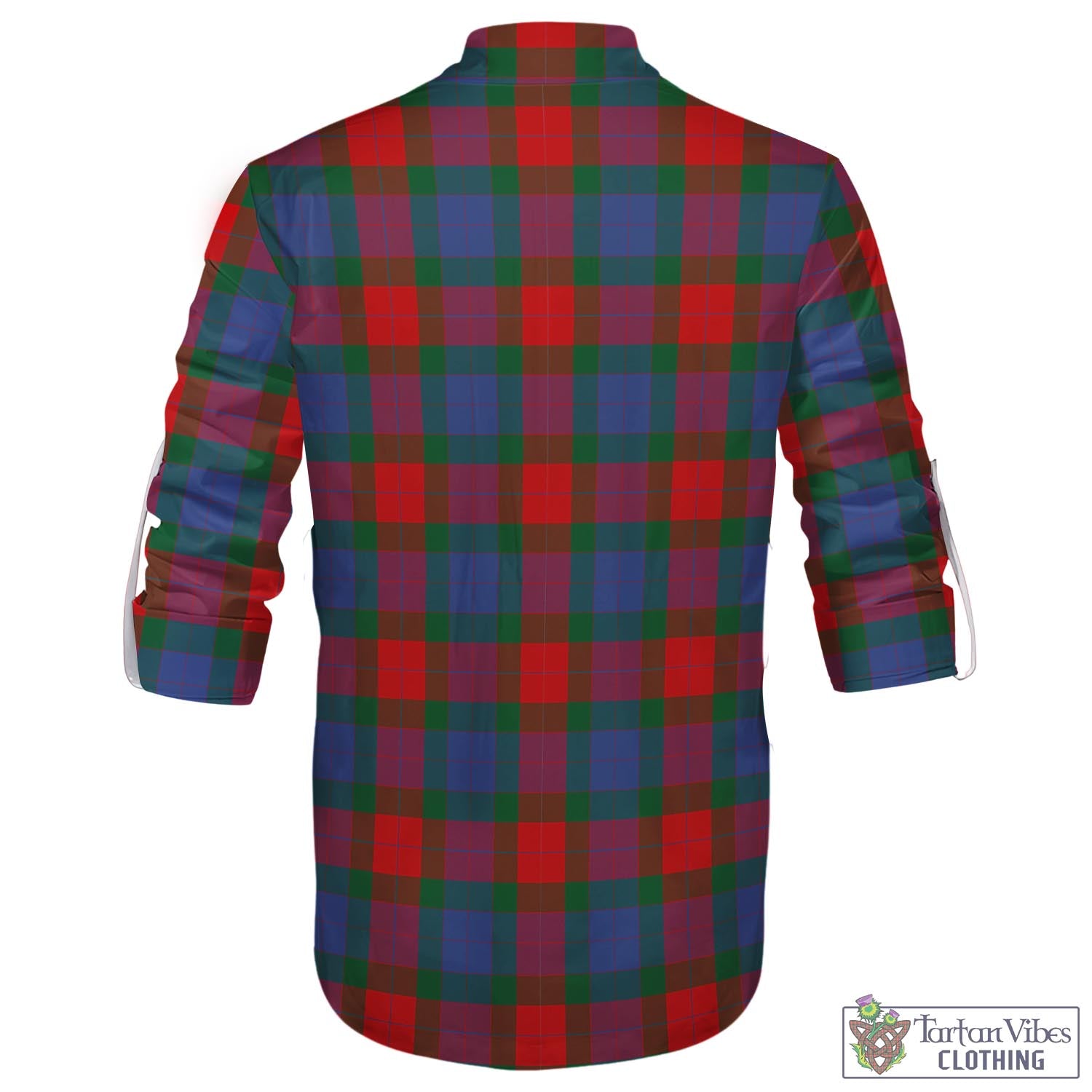 Mar Tartan Men's Scottish Traditional Jacobite Ghillie Kilt Shirt - Tartan Vibes Clothing