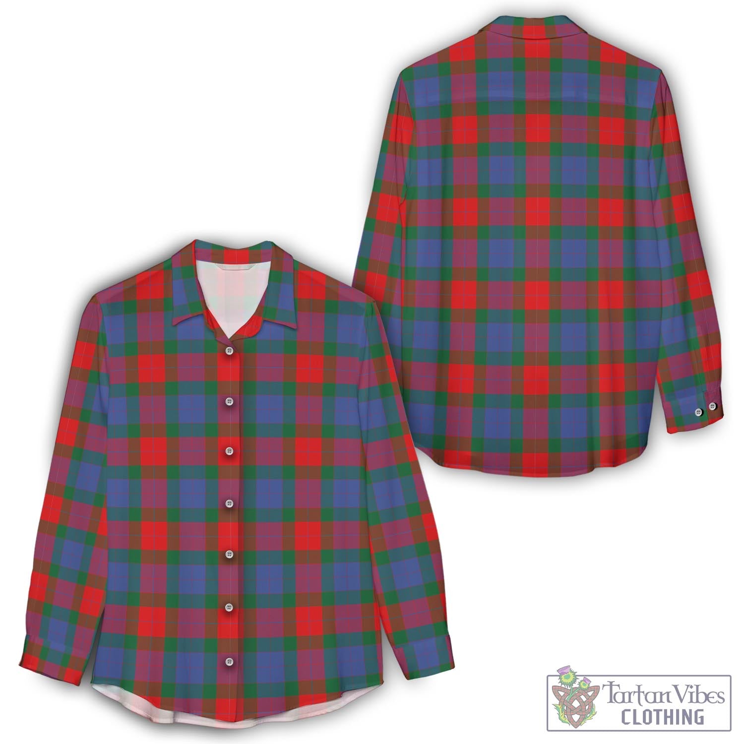 Mar Tartan Women's Casual Shirt - Tartan Vibes Clothing