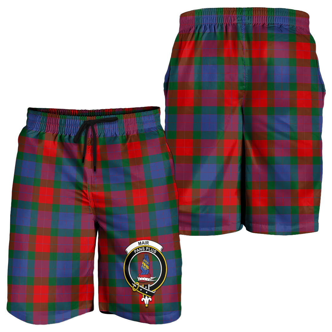 Mar Tartan Mens Shorts with Family Crest - Tartan Vibes Clothing