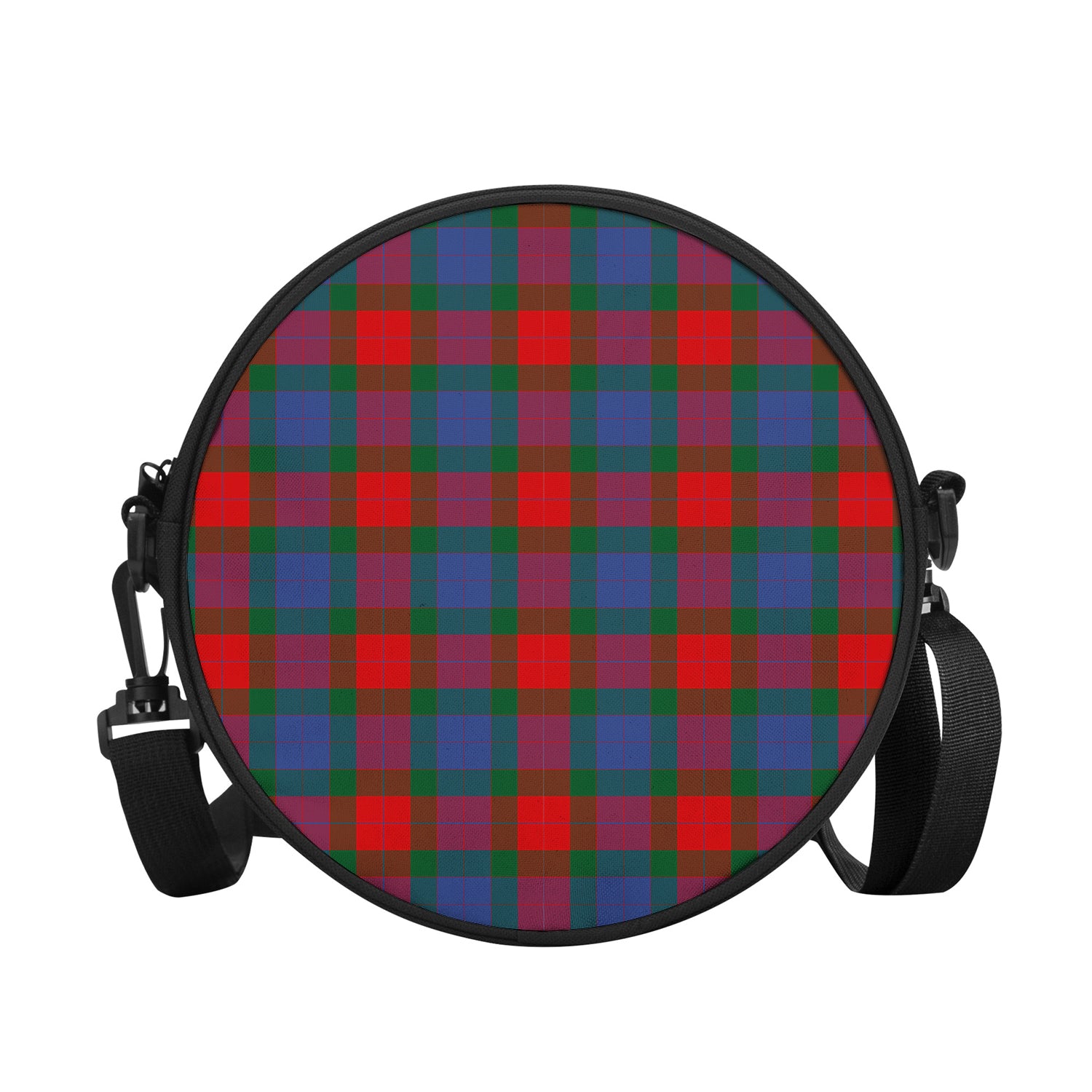 Mar Tartan Round Satchel Bags - Tartan Vibes Clothing