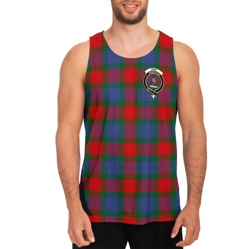 Mar Tartan Mens Tank Top with Family Crest - Tartan Vibes Clothing