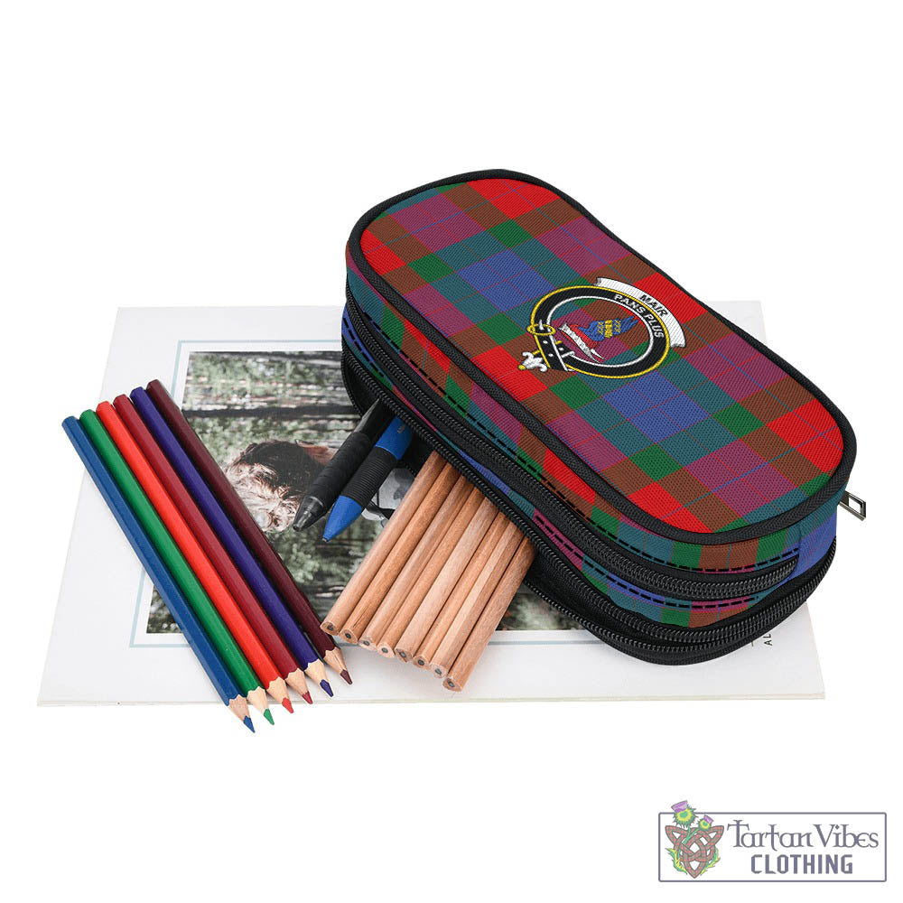 Mar Tartan Pen and Pencil Case with Family Crest - Tartan Vibes Clothing