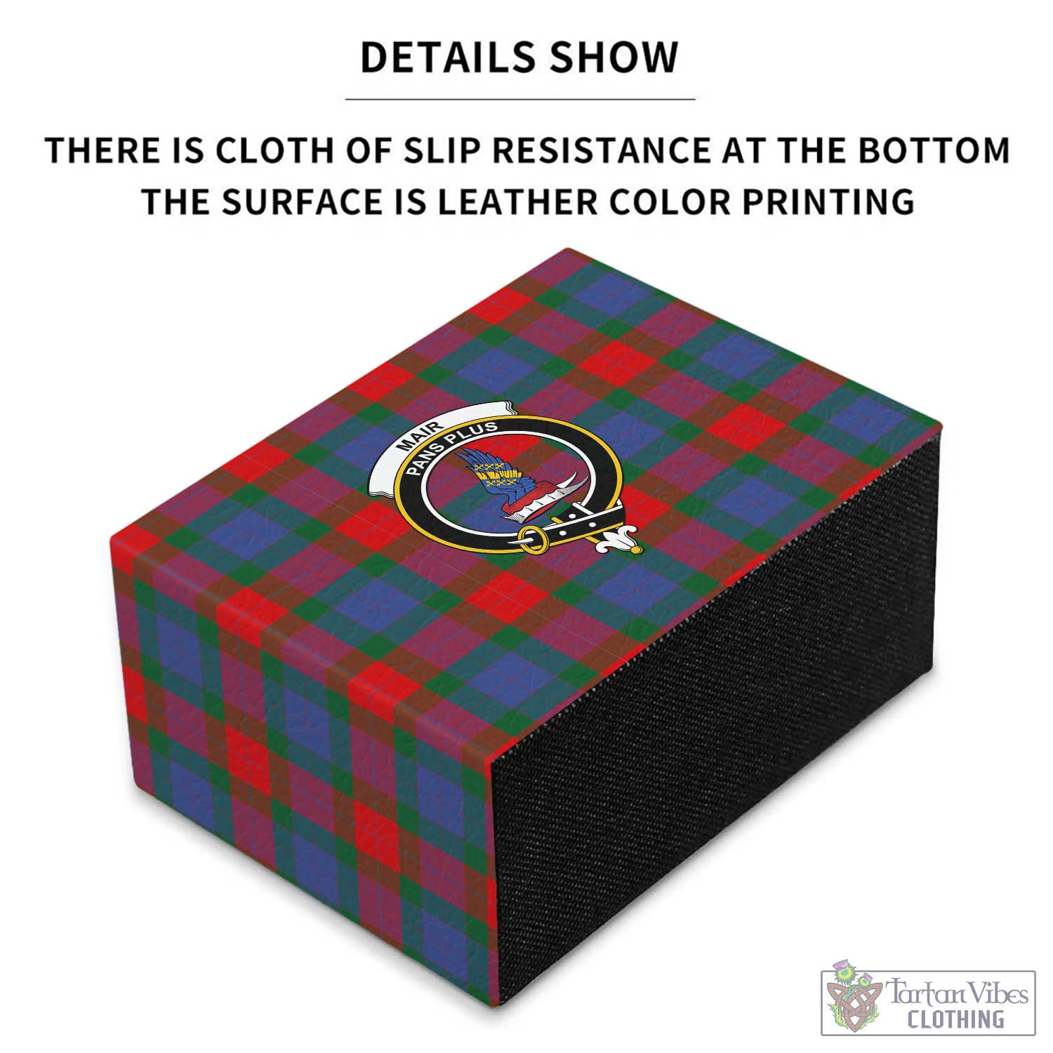 Mar Tartan Pen Holder with Family Crest - Tartan Vibes Clothing