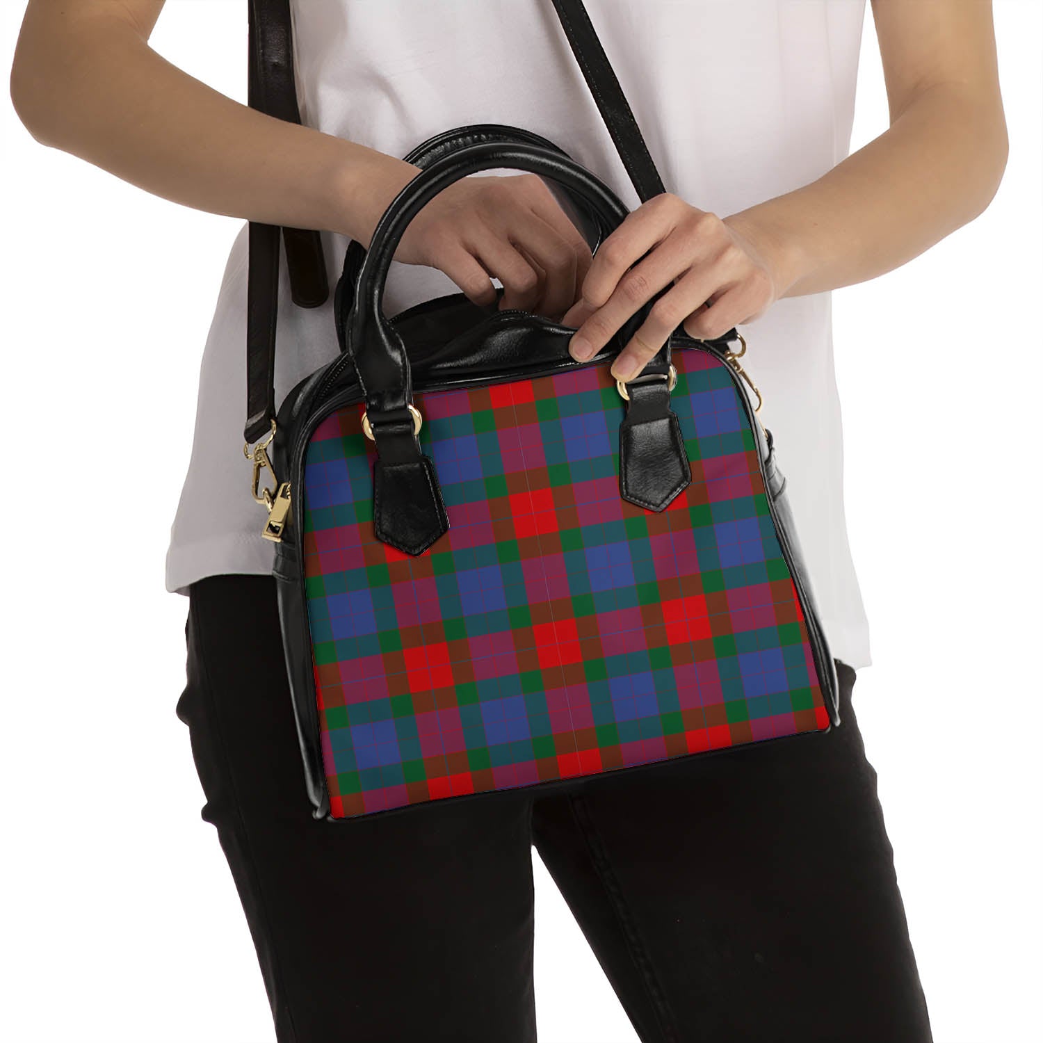 Mar Tartan Shoulder Handbags - Tartan Vibes Clothing