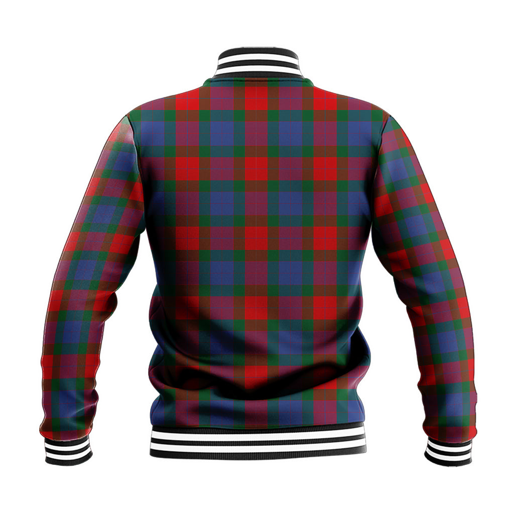 Mar Tartan Baseball Jacket with Family Crest - Tartan Vibes Clothing