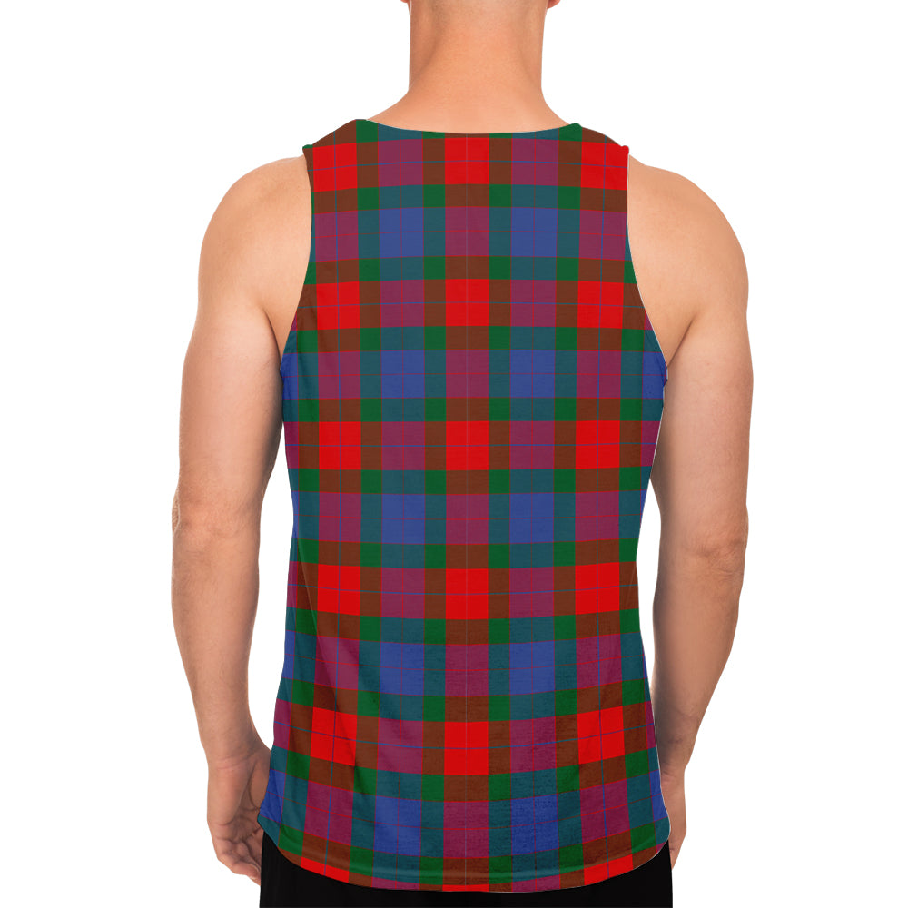Mar Tartan Mens Tank Top with Family Crest - Tartan Vibes Clothing