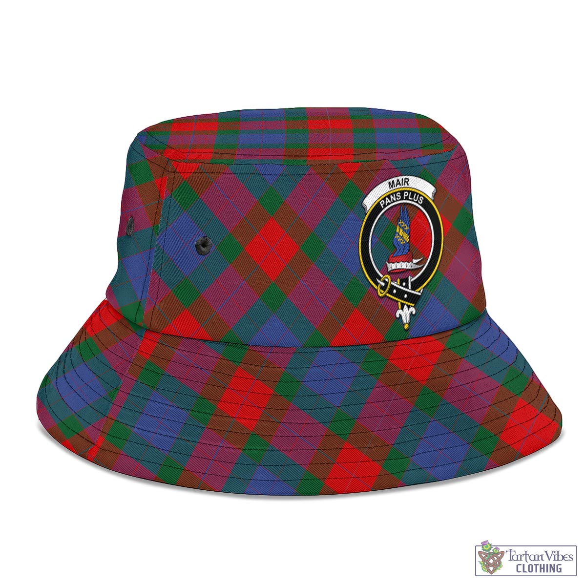 Mar Tartan Bucket Hat with Family Crest - Tartan Vibes Clothing