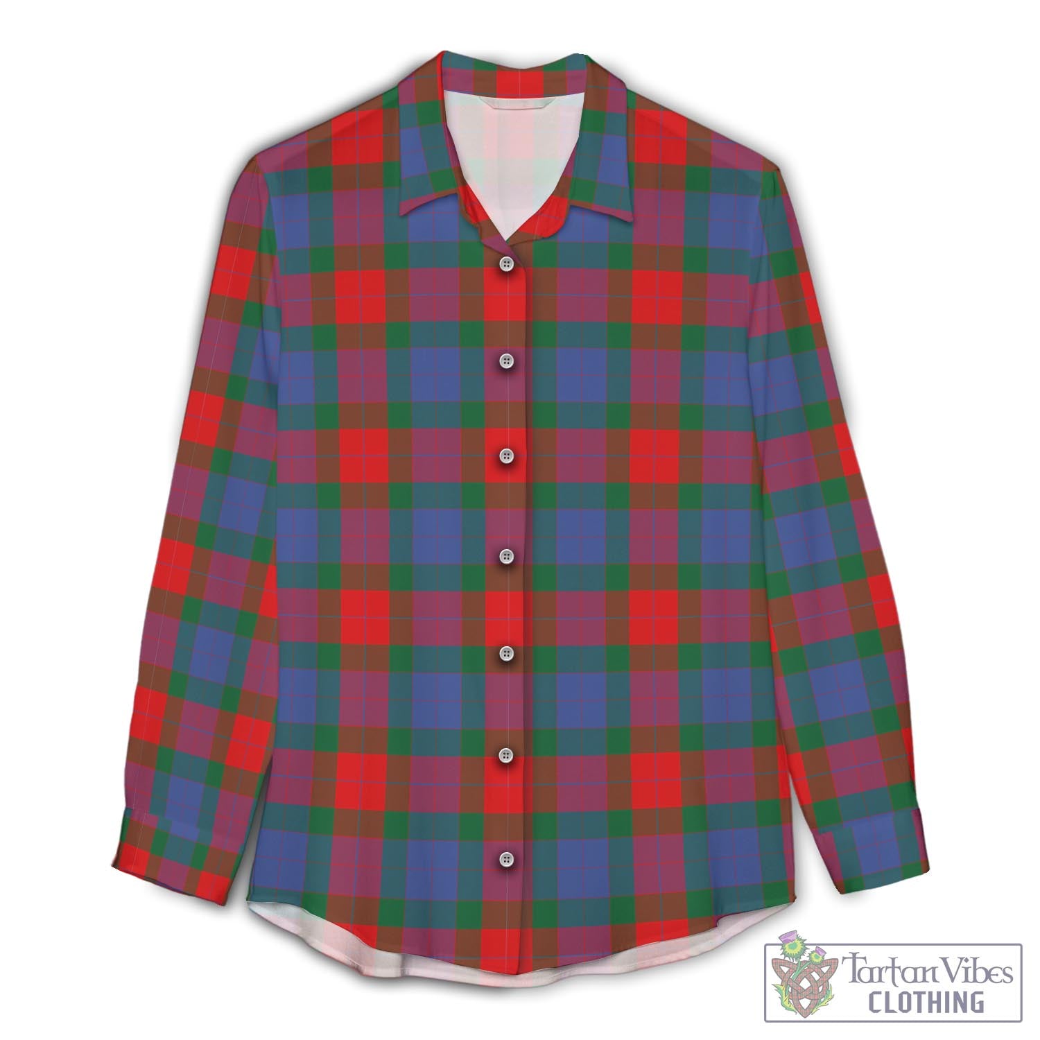 Mar Tartan Women's Casual Shirt - Tartan Vibes Clothing