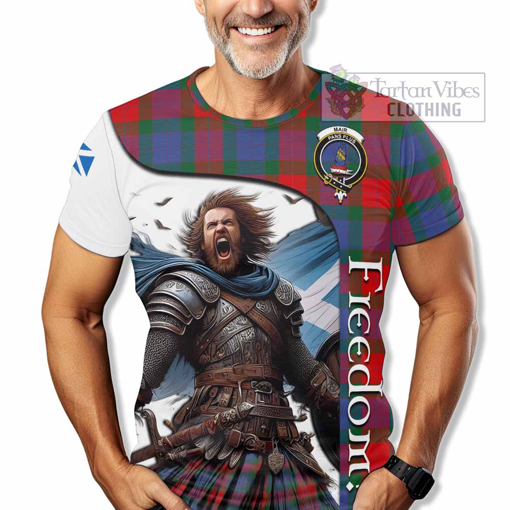 Mar Crest Tartan T-Shirt Inspired by the Freedom of Scottish Warrior - Tartan Vibes Clothing