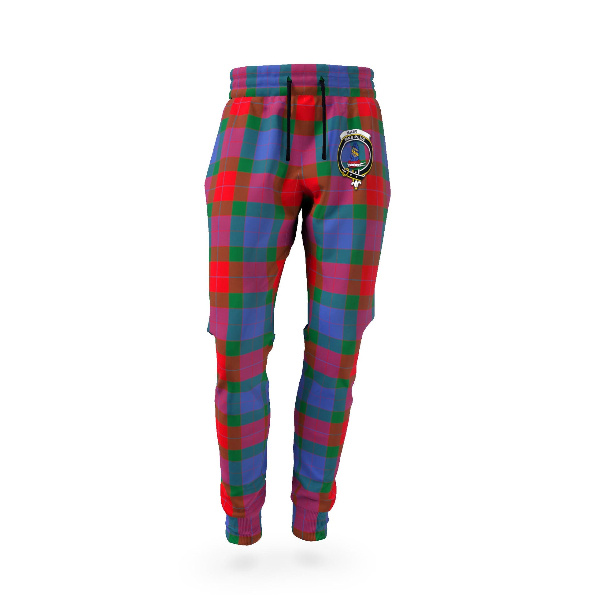 Mar Tartan Joggers Pants with Family Crest - Tartan Vibes Clothing