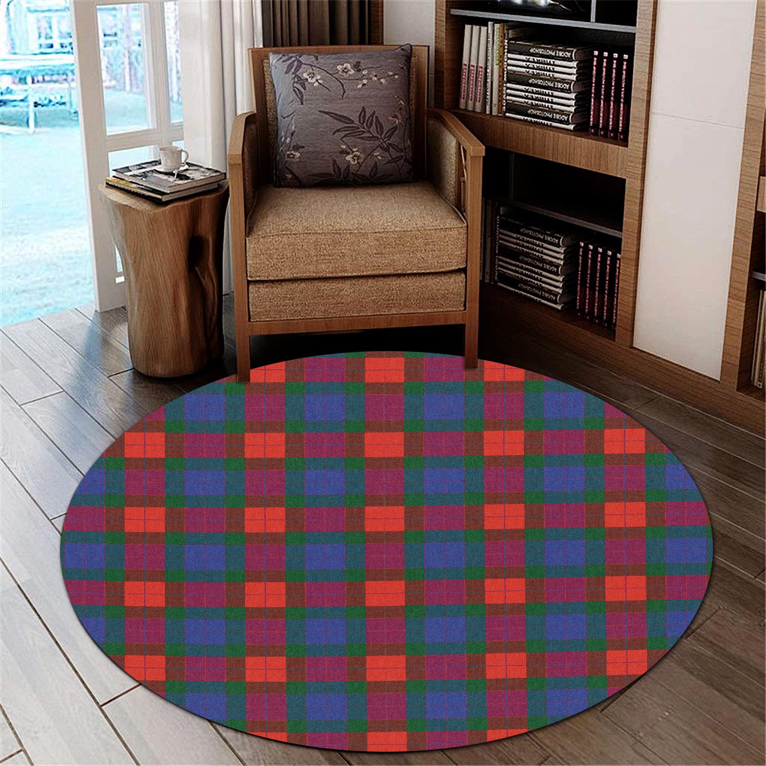 Mar Tartan Round Rug - Tartan Vibes Clothing