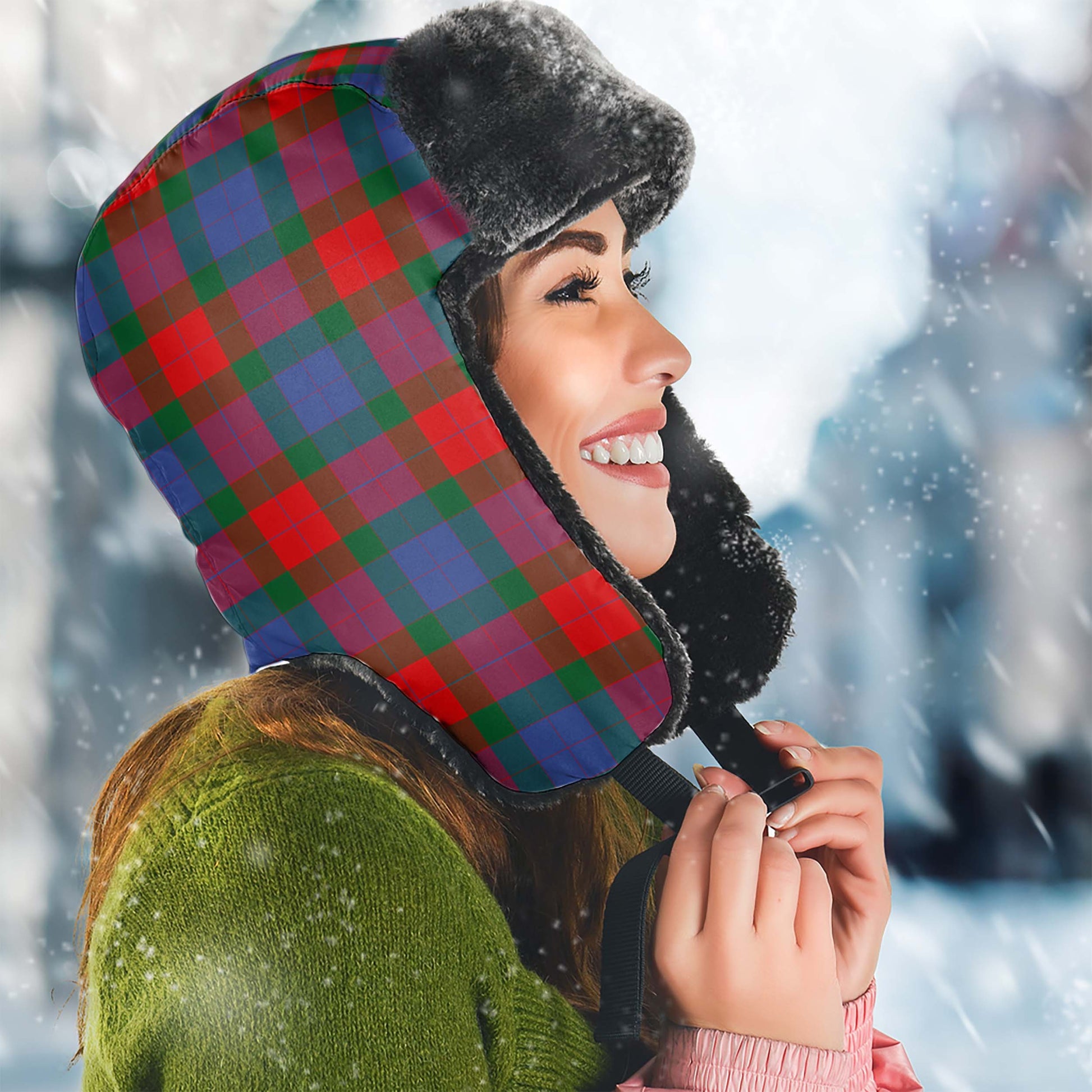 Mar Tartan Winter Trapper Hat - Tartan Vibes Clothing