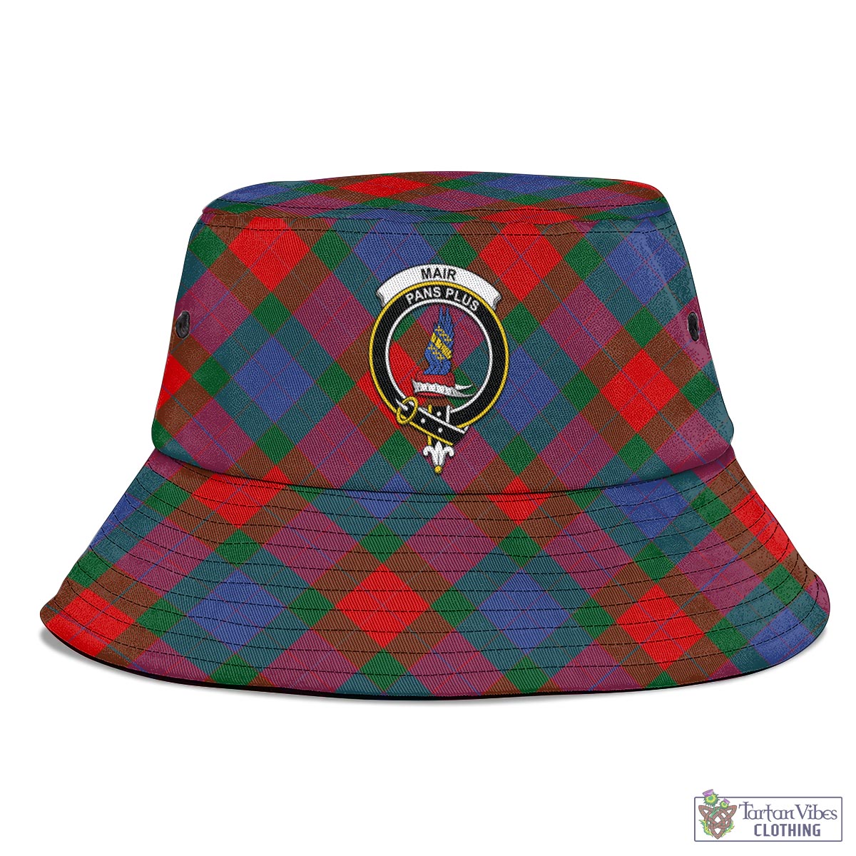 Mar Tartan Bucket Hat with Family Crest - Tartan Vibes Clothing