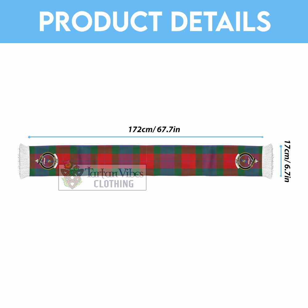 Mar Tartan Ruffneck Scarf with Family Crest - Tartan Vibes Clothing