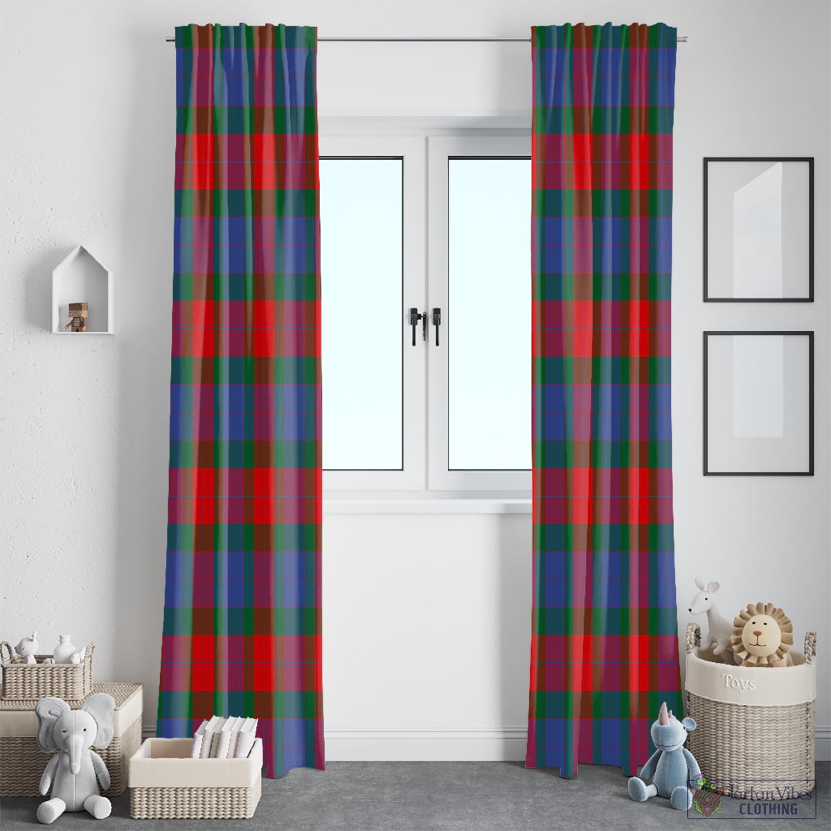 Mar Tartan Window Curtain