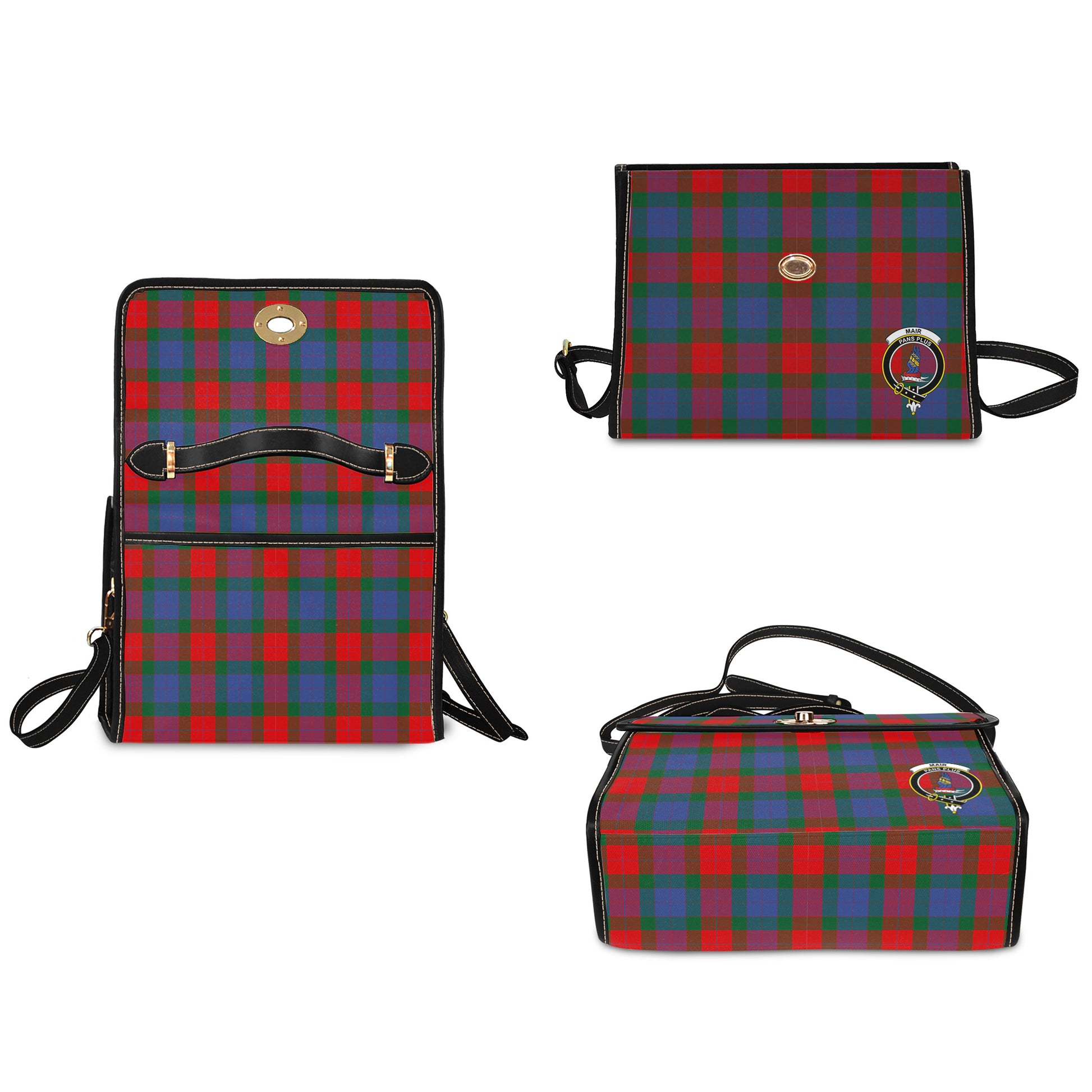 mar-tartan-leather-strap-waterproof-canvas-bag-with-family-crest