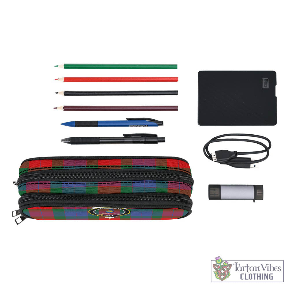 Mar Tartan Pen and Pencil Case with Family Crest - Tartan Vibes Clothing