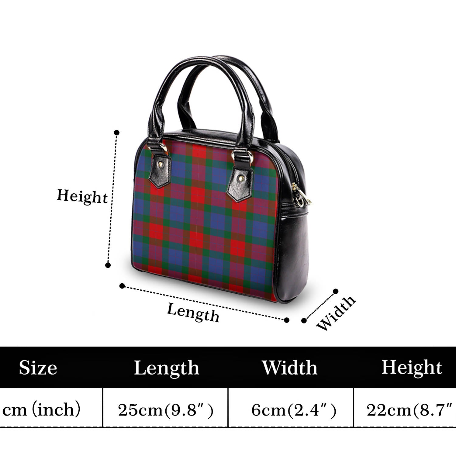 Mar Tartan Shoulder Handbags - Tartan Vibes Clothing