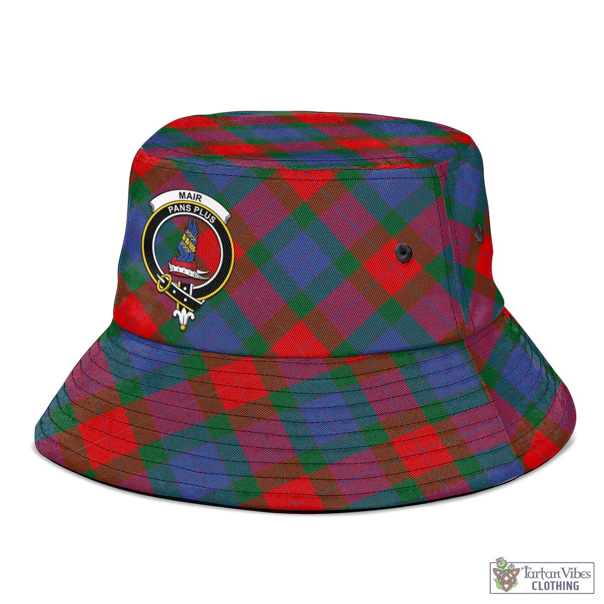 Mar Tartan Bucket Hat with Family Crest - Tartan Vibes Clothing