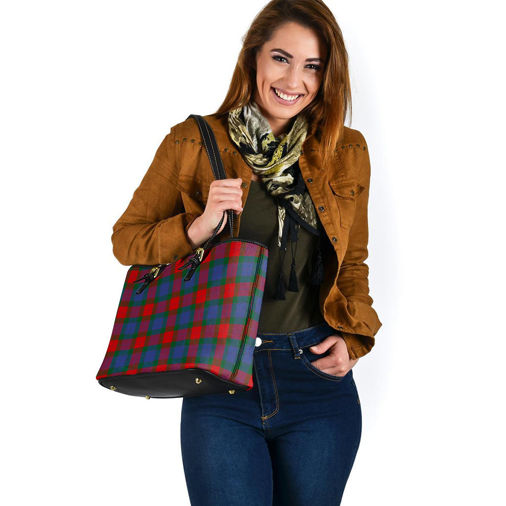 Mar Tartan Leather Tote Bag - Tartan Vibes Clothing