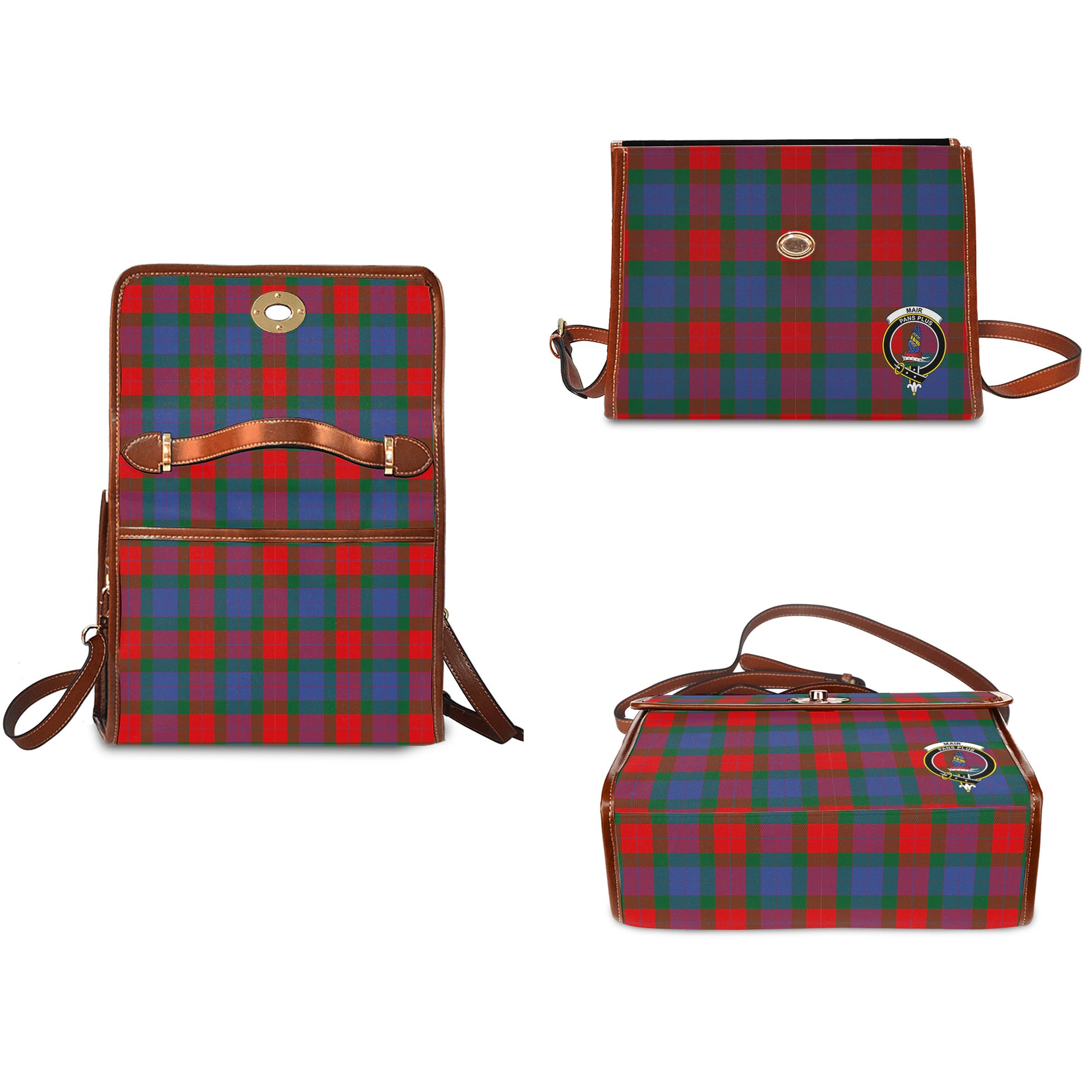 mar-tartan-leather-strap-waterproof-canvas-bag-with-family-crest