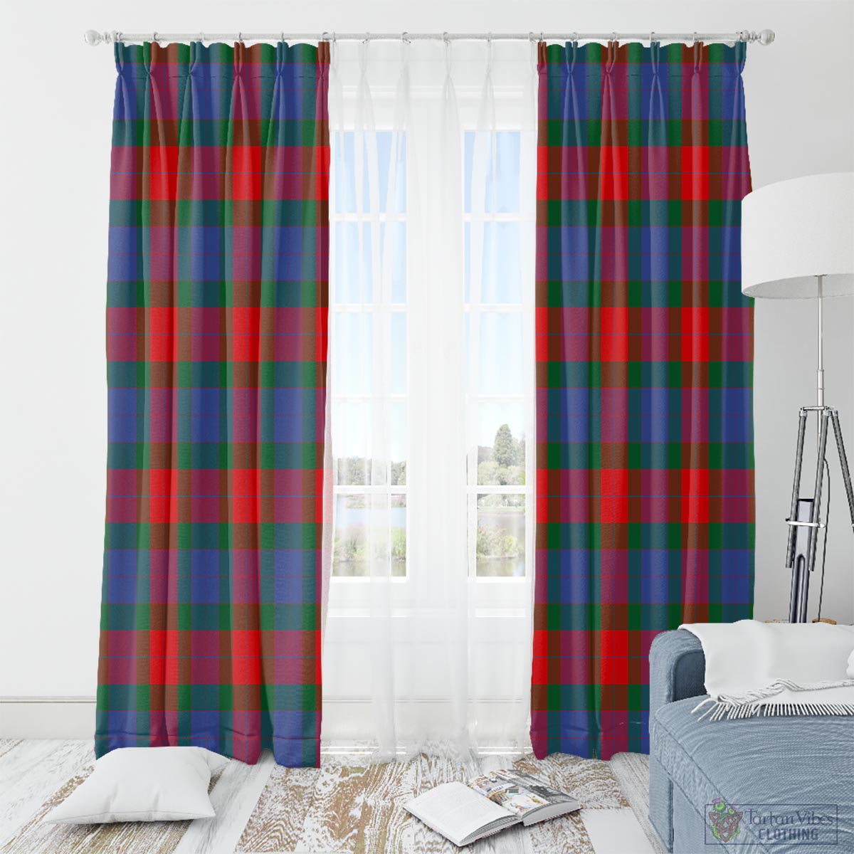 Mar Tartan Window Curtain