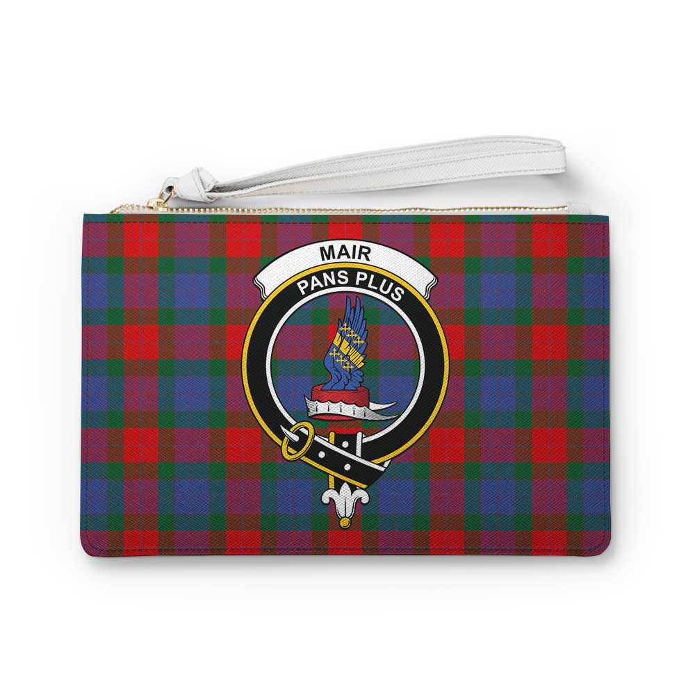 Tartan Vibes Clothing Mar Family Crest Tartan Clutch Bag