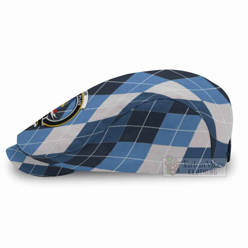 Mar Scottish Family Crest Flat Cap, Jeff Cap Scotland National Argyle Classic Style - Tartan Vibes Clothing