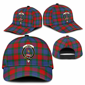 Mar Tartan Classic Cap with Family Crest