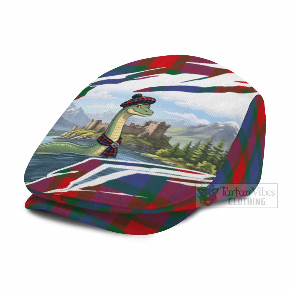 Mar Tartan Loch Ness Monster Scottish Heritage Art Flat Cap, Jeff Cap
