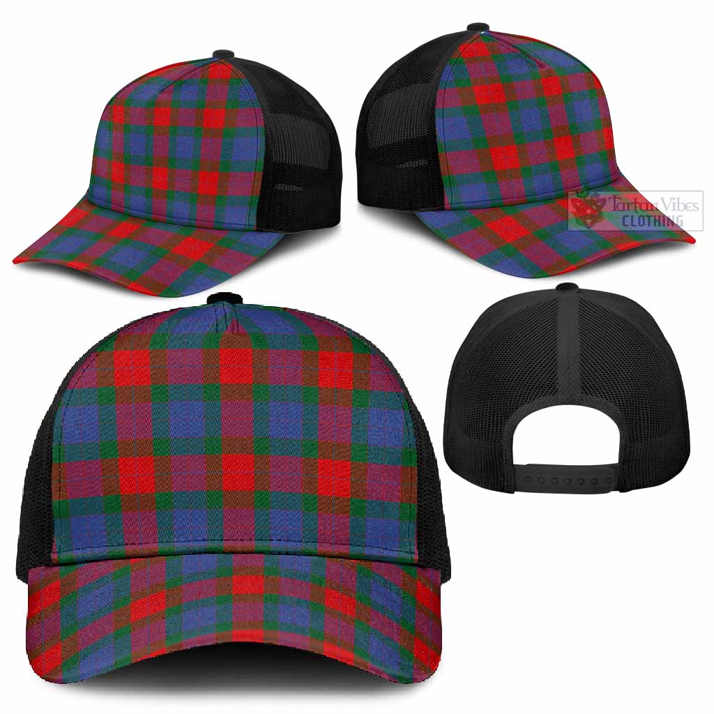 Mar Tartan Mesh Trucker Cap