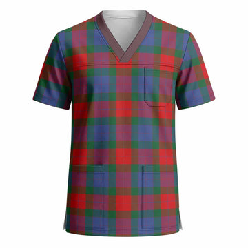 Mar Tartan Scrub Top - Tartan Vibes Clothing