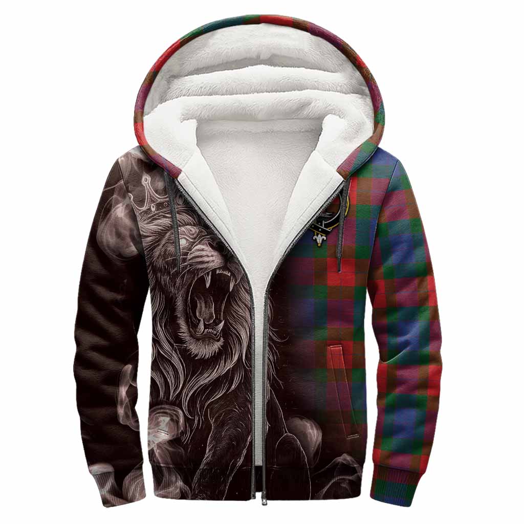 Mar Tartan Sherpa Hoodie Roaring Lion Heritage