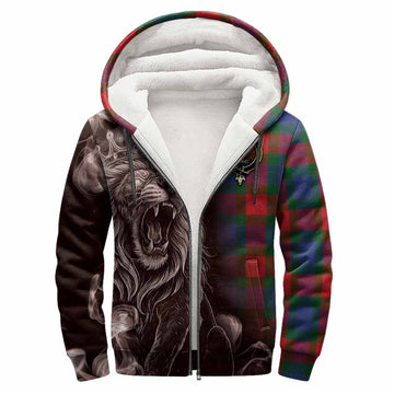 Mar Tartan Sherpa Hoodie Roaring Lion Heritage