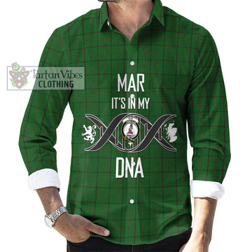 Mar Tribe Tartan Long Sleeve Button Shirt with Family Crest DNA In Me Style Men's Shirt S - Tartanvibesclothing Shop