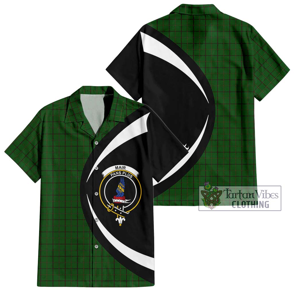 Mar Tribe Tartan Hawaiian Shirt with Family Crest Circle Style Kid - Tartan Vibes Clothing