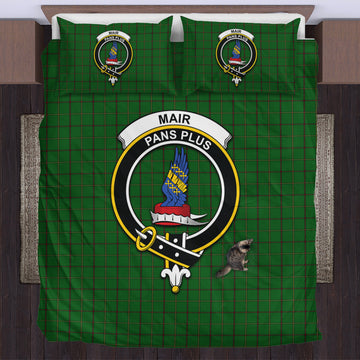 Mar Tribe Tartan Bedding Set with Family Crest