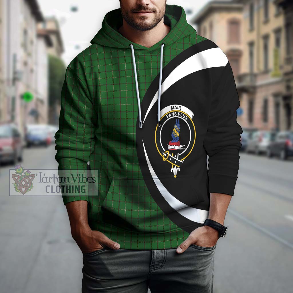 Mar Tribe Tartan Hoodie with Family Crest Circle Style Zip Hoodie - Tartan Vibes Clothing