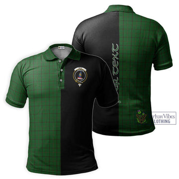 Mar Tribe Tartan Polo Shirt with Family Crest and Half Of Me Style Kid - Tartan Vibes Clothing