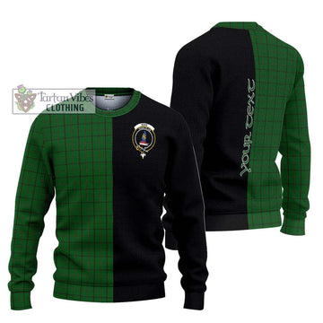 Mar Tribe Tartan Ugly Sweater with Family Crest and Half Of Me Style Unisex - Tartan Vibes Clothing
