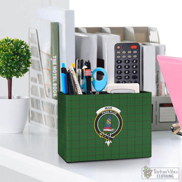 Mar Tribe Tartan Pen Holder with Family Crest One Size 5.9"(L)*2.7"(W)*4.3"(H) - Tartan Vibes Clothing