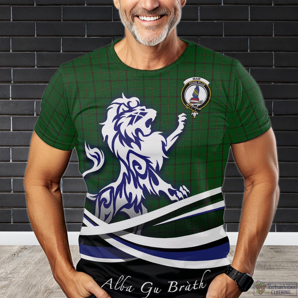 Mar Tribe Tartan T-Shirt with Alba Gu Brath Regal Lion Emblem Kid's Shirt - Tartan Vibes Clothing