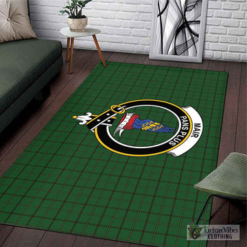 Mar Tribe Tartan Area Rug with Family Crest L 59*86 inch (150x220 cm) - Tartan Vibes Clothing