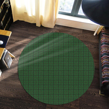 Mar Tribe Tartan Round Rug Premium Round Rug - Tartan Vibes Clothing