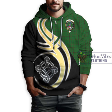 Mar Tribe Tartan Hoodie with Family Crest and Celtic Symbol Style Zip Hoodie - Tartan Vibes Clothing