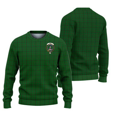 Mar Tribe Tartan Ugly Sweater with Family Crest Unisex - Tartan Vibes Clothing