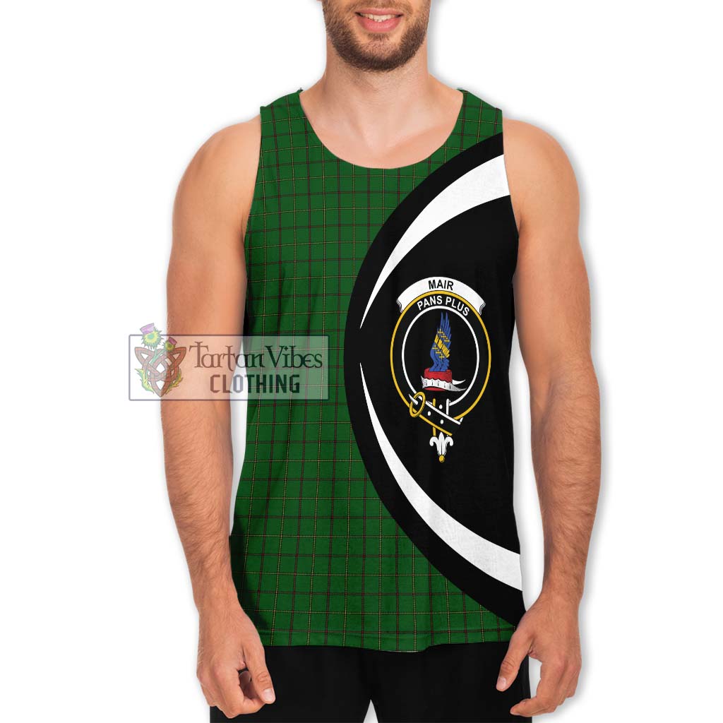 Mar Tribe Tartan Men's Tank Top with Family Crest Circle Style Men - Tartan Vibes Clothing