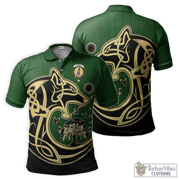 Mar Tribe Tartan Polo Shirt with Family Crest Celtic Wolf Style Kid - Tartan Vibes Clothing