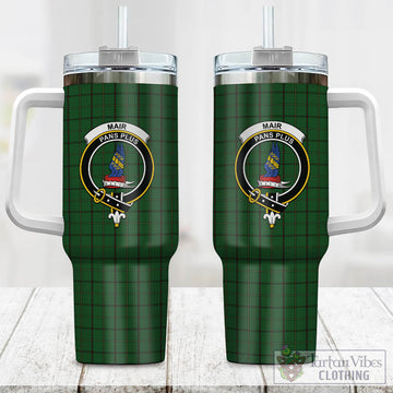 Mar Tribe Tartan Tumbler with Handle with Family Crest One Size 40 OZ - Tartan Vibes Clothing