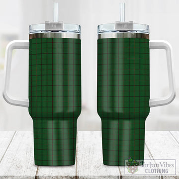 Mar Tribe Tartan Tumbler with Handle One Size 40 OZ - Tartan Vibes Clothing